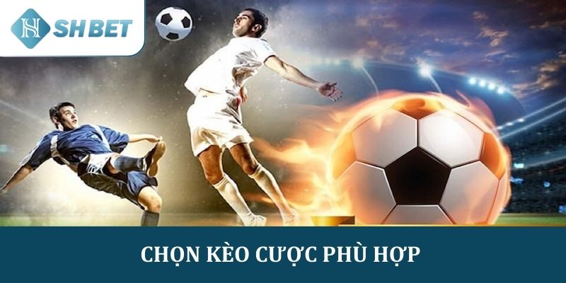 Chọn kèo cược phù hợp để gia tăng cơ hội chiến thắng 